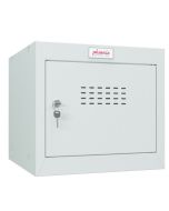 Vestiaire Casier à clé 400x400x365mm - Gris Clair PHOENIX CL0344