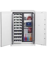 PHOENIX  DATA COMMANDER DS4623E : Armoire forte ignifugée anti-feu - Serrure électronique - Coupe-feu 2 Heures  - 457 Litres ouvert