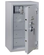 Armoire forte blindée 40 compartiments - Serrure à code - 840 L HARTMANN 