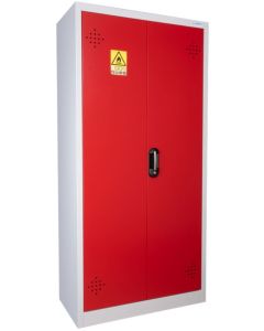 Armoire Rouge  pour produits dangereux  AZ300R fermée