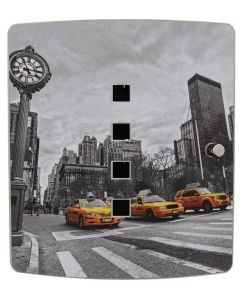 Boite à clés pour 10 clés - Motif Manhattan BURG-WÄCHTER 38830 photo